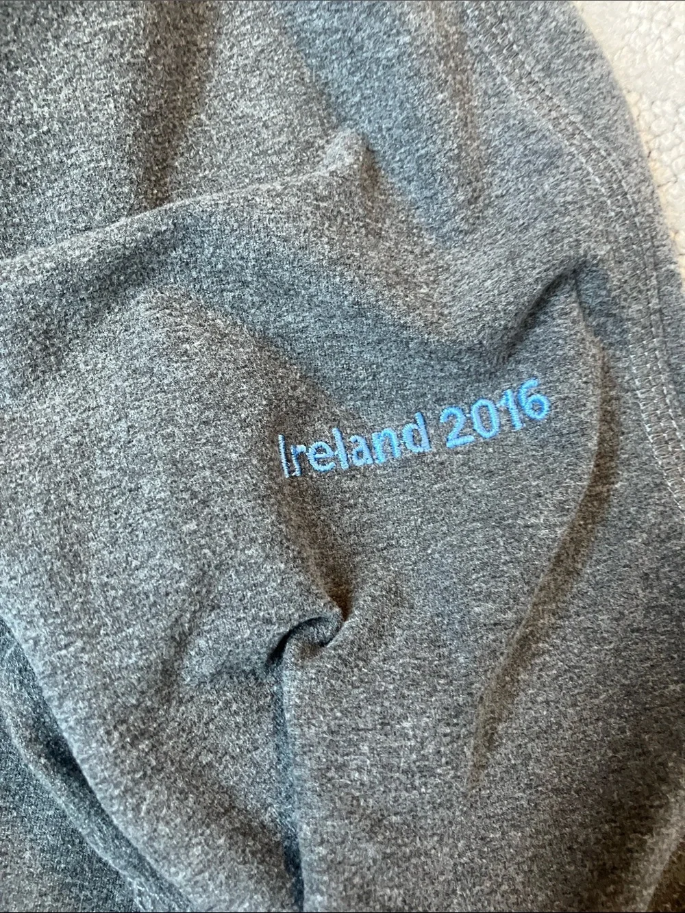 Ocean Forest M GrayPerformance Half-Zip Pullover Jacket